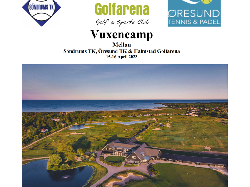 Vuxencamp på Halmstad Golfarena